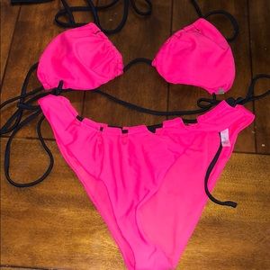 Pink bathing suit 👙